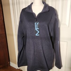 Men's Navy Quarter-Zip Sweatshirt